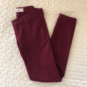 Hollister Twill Skinny Jeans Size 5